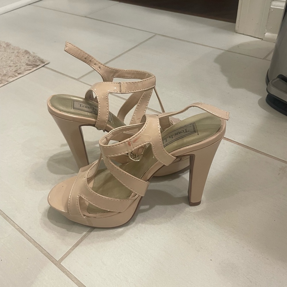 Nude 5 Inch Heels - Gem